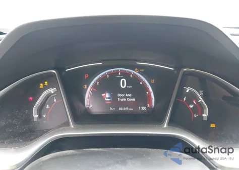 2019 Honda Civic Sport из США, поврежденный, VIN 2HGFC4B82KH307570